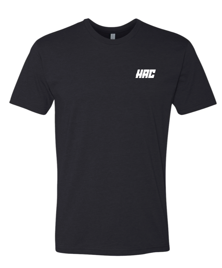 HAC Black Next Level T-shirt